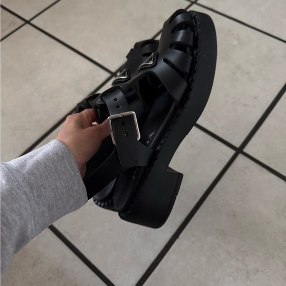 Prada Black Sandals - Picture 3 of 7